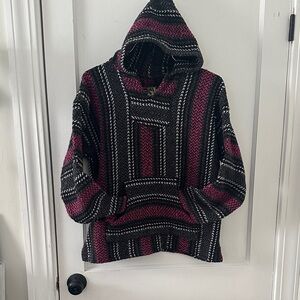 Baja Joe woven hoodie